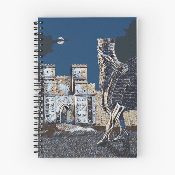 Item preview, Ishtar Gate and Lamassu designed and sold by doniainart.