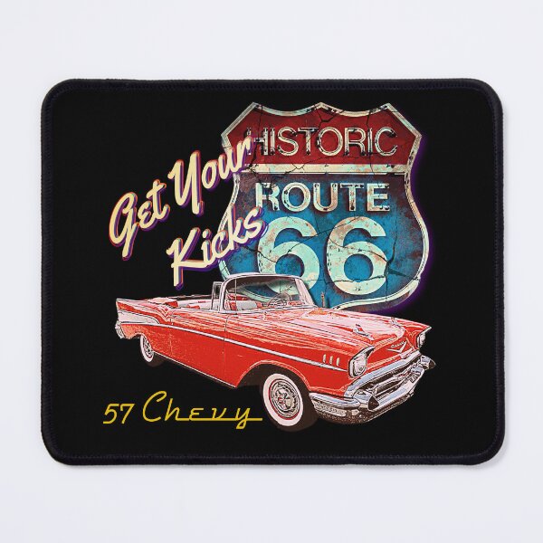 Item preview, 1957 Chevy Bel Air Vintage Retro Classic Car Street Hot Rod Antique Route 66 Design designed and sold by AGED Limited.