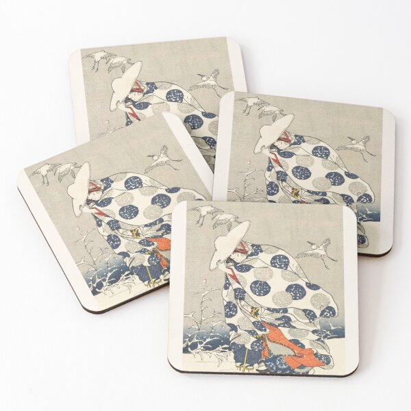 Item preview, Tokiwa Gozen With her three children in the snow designed and sold by butlrrichard.