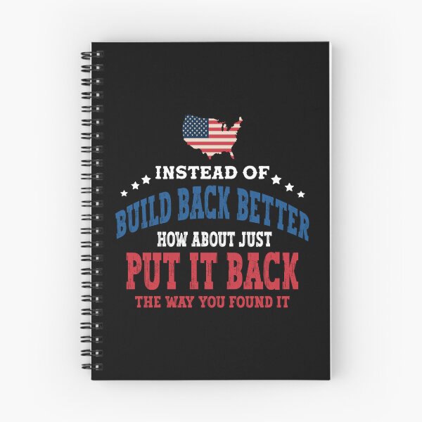 Item preview, Instead Of Build Back Better Just Put It Back Patriot design designed and sold by Merchking1.