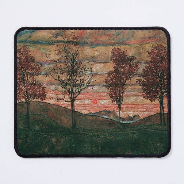 Item preview, Egon Schiele Four Trees, Egon Schiele abstract  designed and sold by Olivia-One.