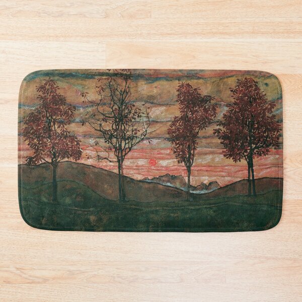 Item preview, Egon Schiele Four Trees, Egon Schiele abstract  designed and sold by Olivia-One.