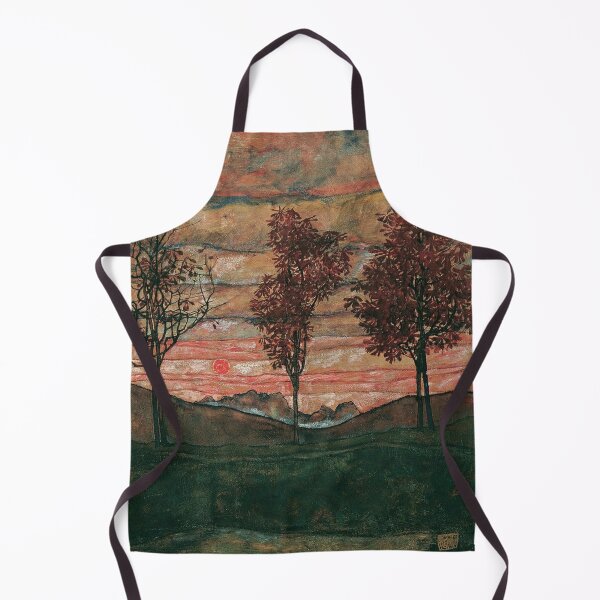Item preview, Egon Schiele Four Trees, Egon Schiele abstract designed and sold by Olivia-One.