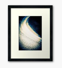 Tidal Blue Framed Print