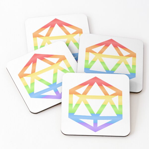 Item preview, Rainbow Pride Flag D20 | Pastel designed and sold by NovotnyDesigns.