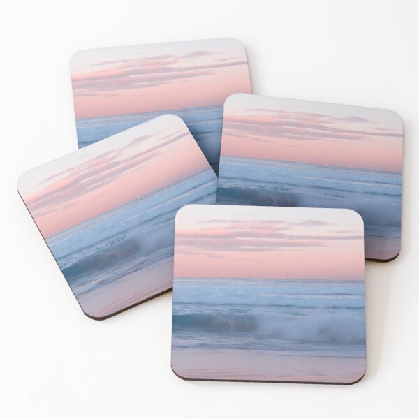Item preview, pink pastels skies and beach designed and sold by handmadehipsters.