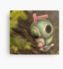 Caterpie on a tree Metal Print