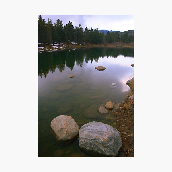 Cloudy Day in God's Country Photographic Print