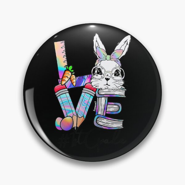 Item preview, Love Rabbit 1st Grade Teacher Bunny Happy Easter Day Eggs . designed and sold by kucelcflotan.