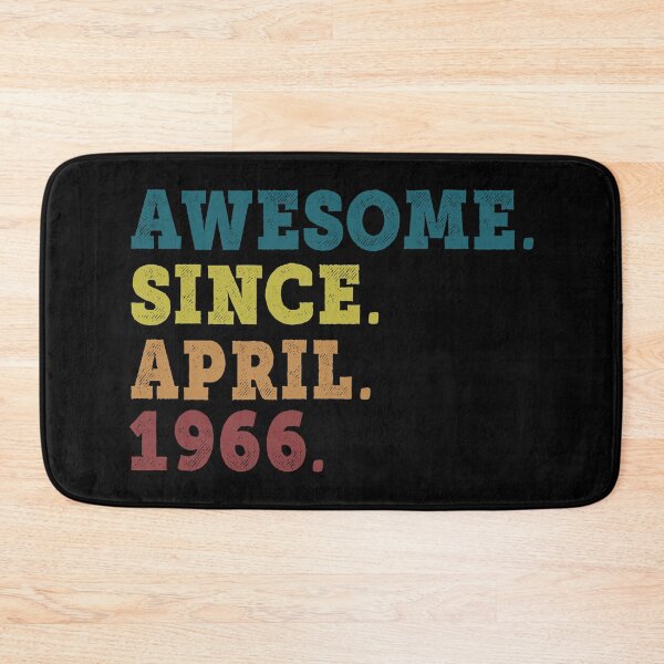 Item preview, Awesome Since April 1966 Retro Vintage 56th Birthday Gift designed and sold by designbychow.