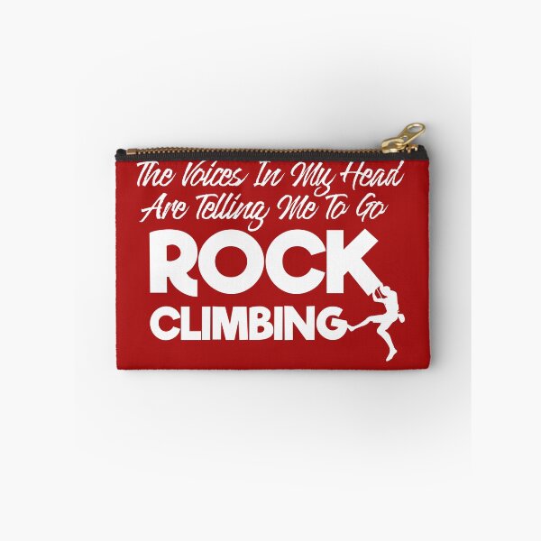 Item preview, The Voices In My Head Are Telling Me To Go Rock Climbing designed and sold by TheCrazyBear.