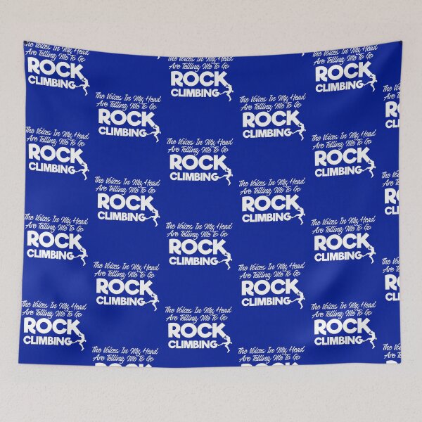 Item preview, The Voices In My Head Are Telling Me To Go Rock Climbing designed and sold by TheCrazyBear.