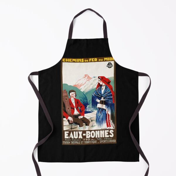 Item preview, Vintage Travel Poster France Eaux Bonnes designed and sold by RachelPowe4719.