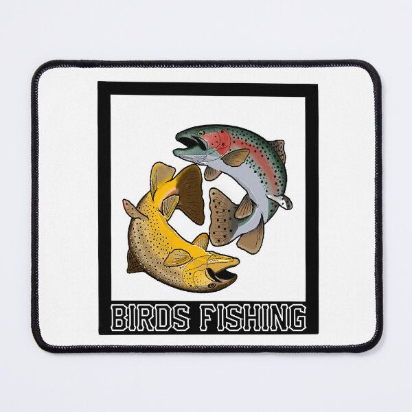 Item preview, Birds fishing ying Yang  designed and sold by birdyard23.
