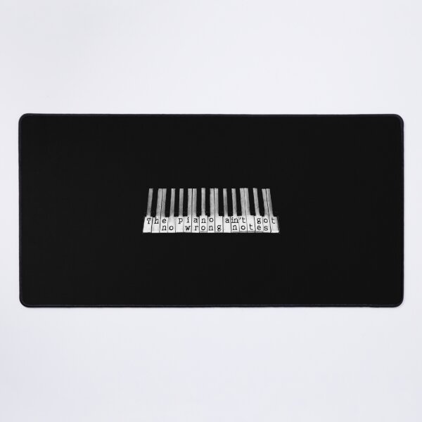 Item preview, The Piano Ain T Got No Wrong Notes Sticker designed and sold by elliottbow.