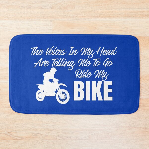 Item preview, The Voices In My Head Are Telling Me To Go Ride My Bike designed and sold by TheCrazyBear.