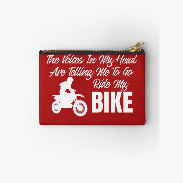 Item preview, The Voices In My Head Are Telling Me To Go Ride My Bike designed and sold by TheCrazyBear.
