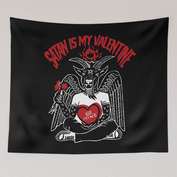 Item preview, Satan is my valentine designed and sold by JoyceGray.