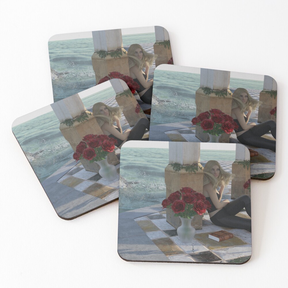 Item preview, Coasters (Set of 4) designed and sold by Ruhnyiam.