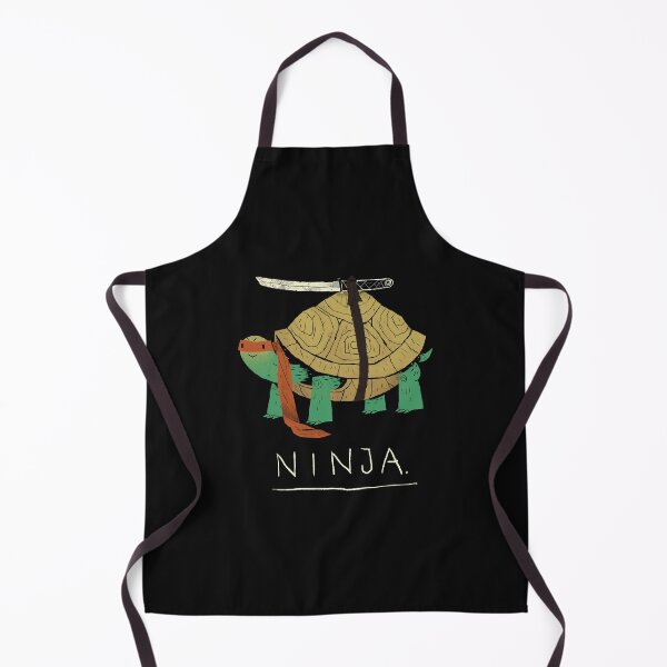 Artikelvorschau, Japanisches Kunst-Ninja-Samurai-Schildkröten-Vintager Kämpfer-Retro Entwurfs-T-Shirt - japanische Vintage Kunst entworfen und verkauft von Flemming Box.