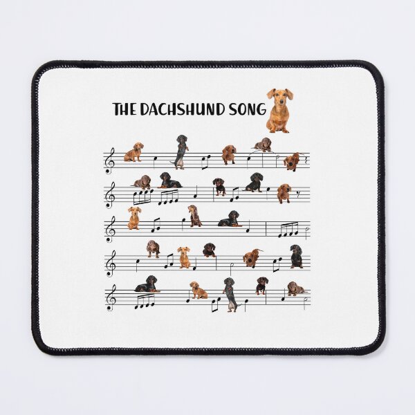 Item preview, Dachshund Song designed and sold by tranhungtdu.