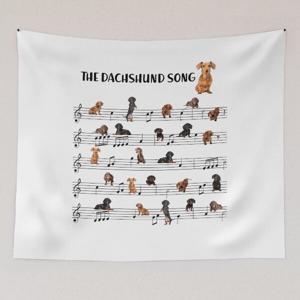 Item preview, Dachshund Song designed and sold by tranhungtdu.