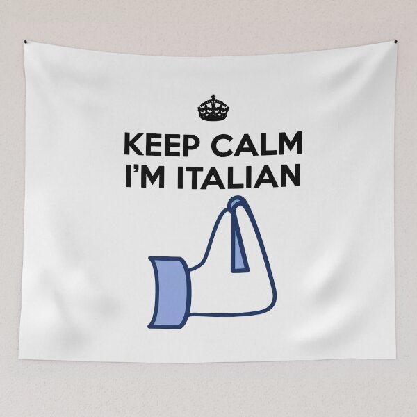 Item preview, Keep calm I'm italian designed and sold by AlbertOjer16.