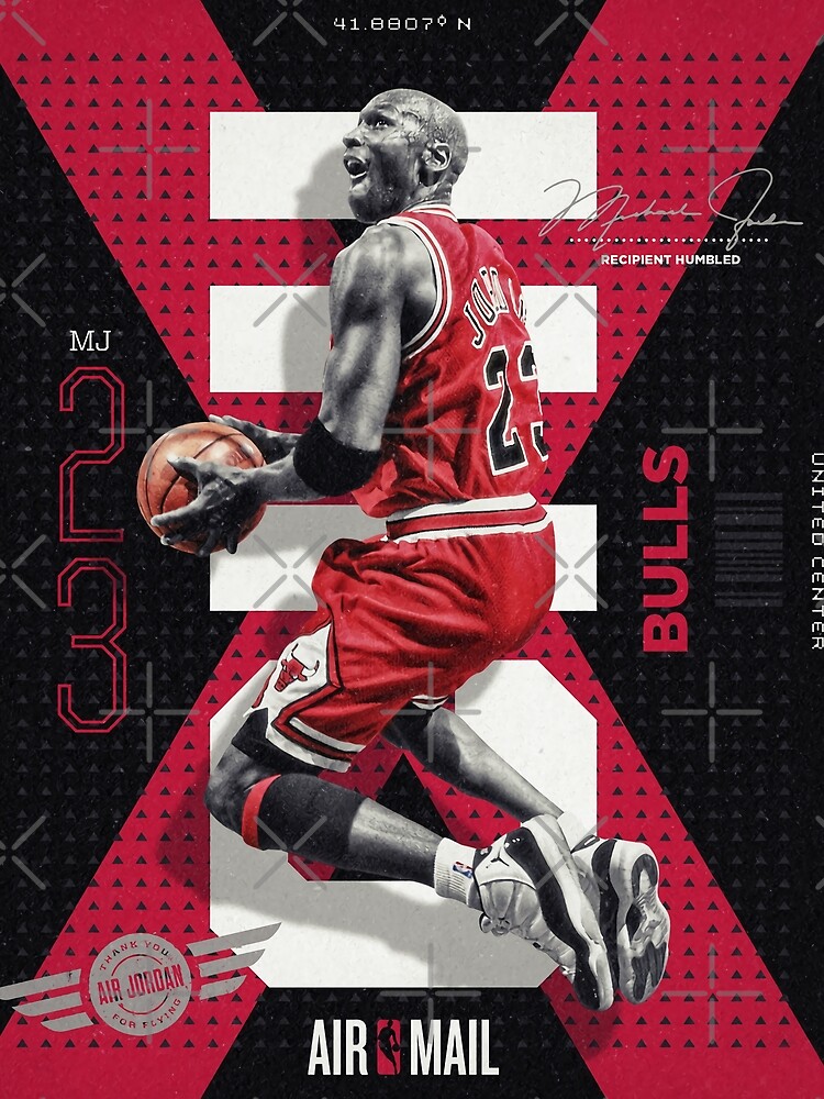 Michael Jordan 23 Posterized Poster By Alexandrelima Redbubble 