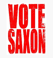 Vote Saxon Photographic Print