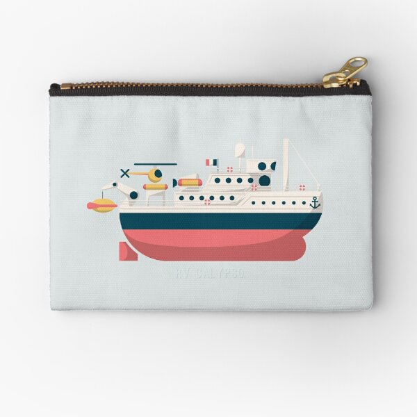 Diving Zipper Pouches Redbubble - we get eaten by a octopus escape the cruise ship roblox obby