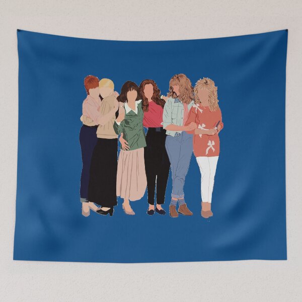 Item preview,  Steel magnolias girls Sticker designed and sold by Levizdon67.