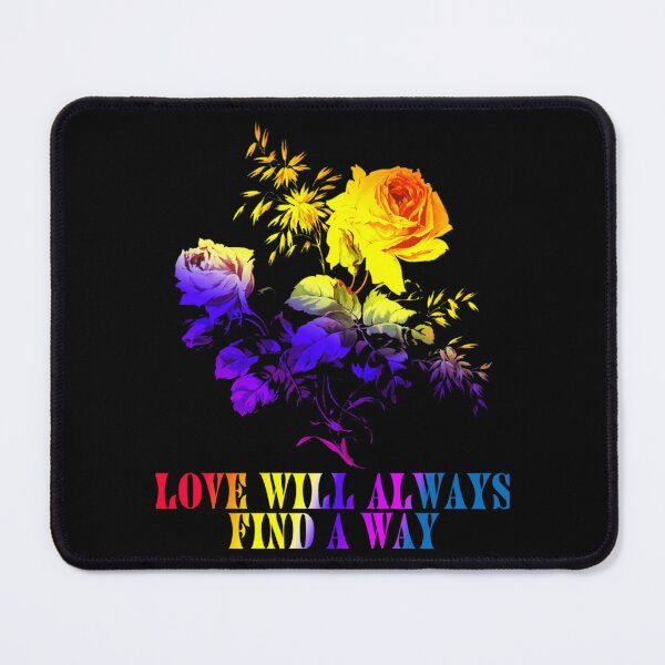 Item preview, Love Will Always Find Away Flower LGBT Pride . Classic . designed and sold by kucelcflotan.