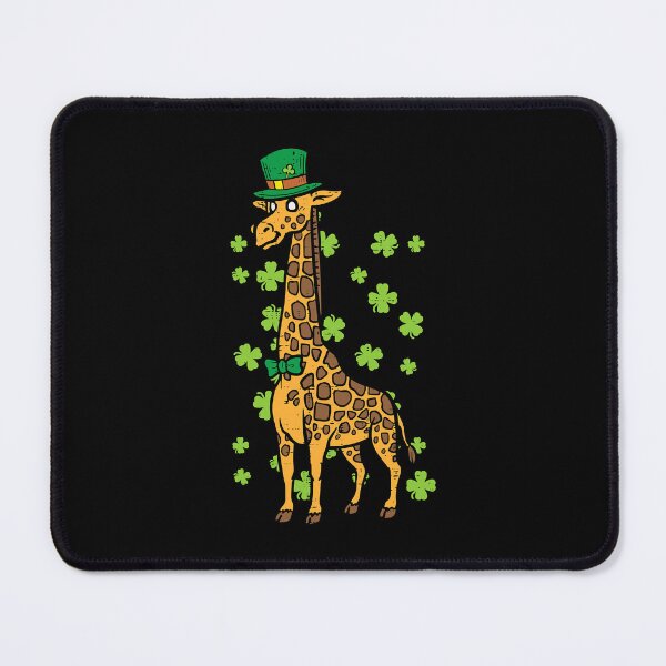 Item preview, Irish Leprechaun Giraffe Shamrock St Patrick Day Animal Gift designed and sold by SkylerKason.