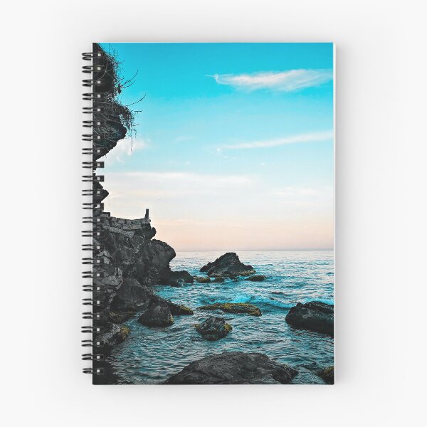 Item preview,  rocky blue ocean beach water  designed and sold by anisbbmbrush.