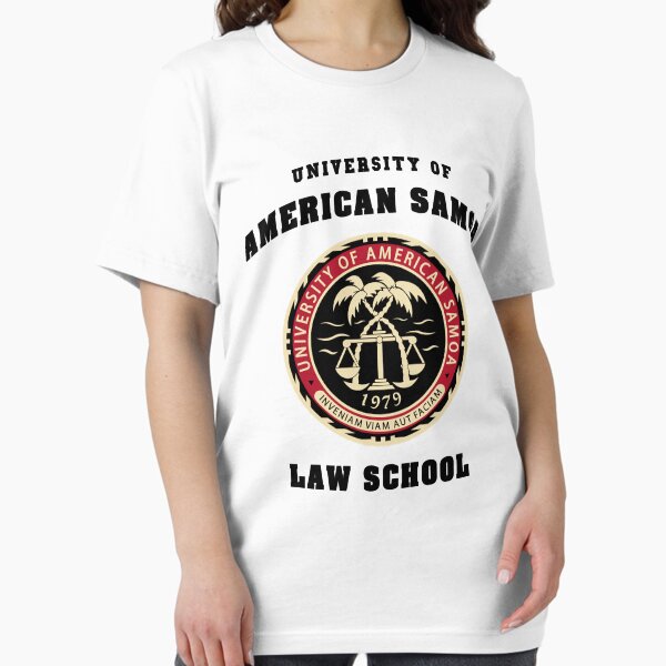 Vista previa del artículo con la obra «BCS - Facultad de Derecho de la Universidad de Samoa Americana», diseñado y vendido por mashelllatorra.