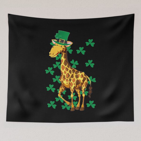 Item preview, Irish Leprechaun Giraffe Shamrock St Patrick Day Gift designed and sold by SkylerKason.