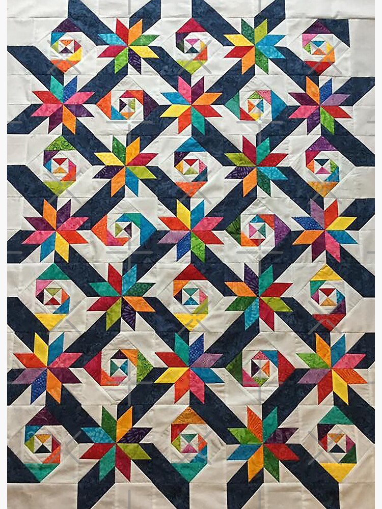 quilt-patchwork-quilt-quilt-pattern-pennsylvannia-dutch-quilt-lancaster-pa-star-quilt-farmhouse-style-art-board-print-for-sale-by-nostrathomas66-redbubble
