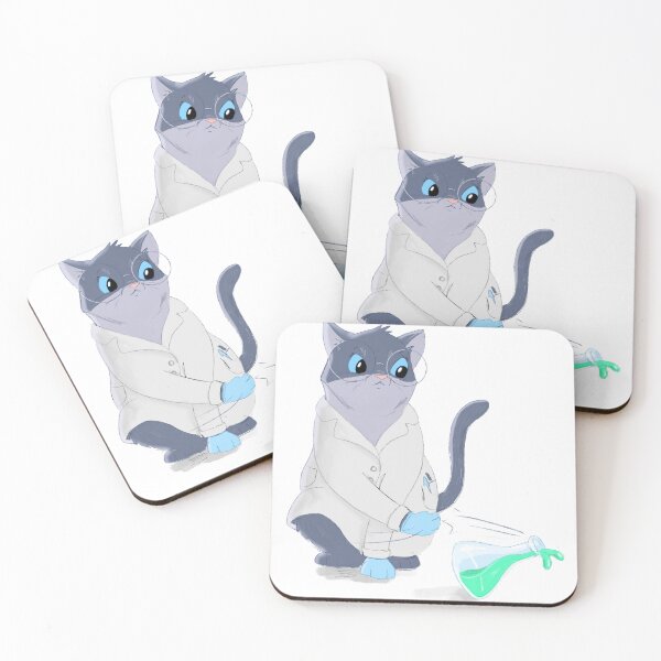 Item preview, Curious Science Cat designed and sold by Science Lab Designs.