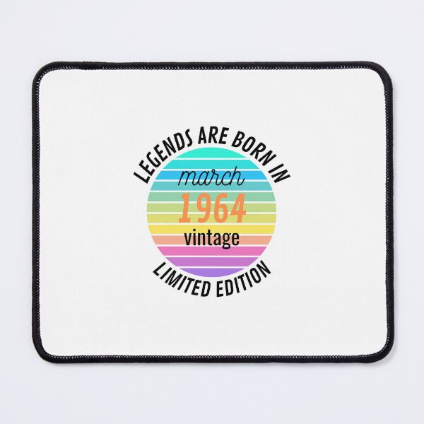 Item preview, legends are born in march 1964 vintage designed and sold by medbouk1.