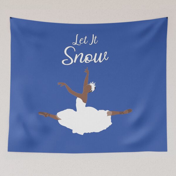 Item preview, Let It Snow - Dark Skin Tone designed and sold by gymtertainment.