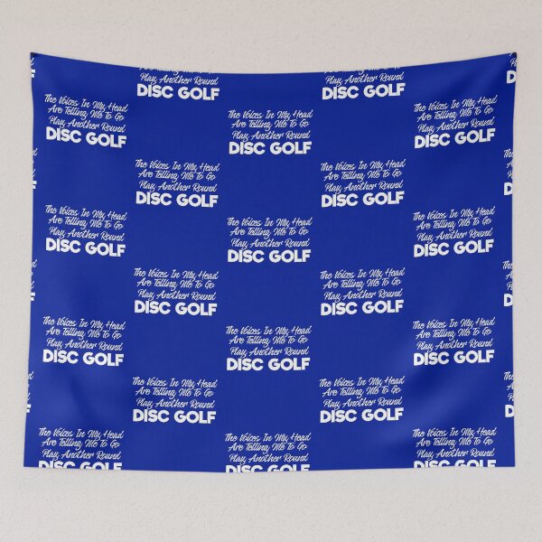Item preview, The Voices In My Head Are Telling Me To Go Play Another Round Of Disc Golf designed and sold by TheCrazyBear.
