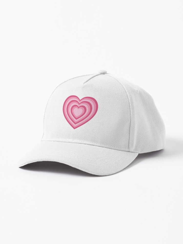 Pink Heart Cap for Sale by ind3finite