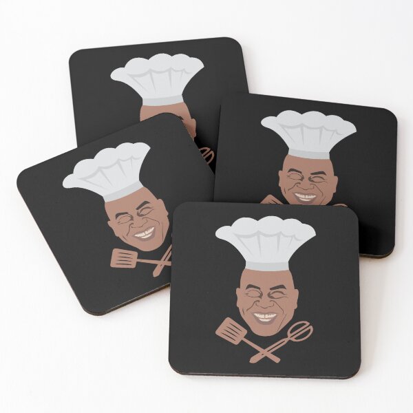Item preview, Ainsley Harriott  Chef and tools Cool Drawing designed and sold by Raju-Creative.