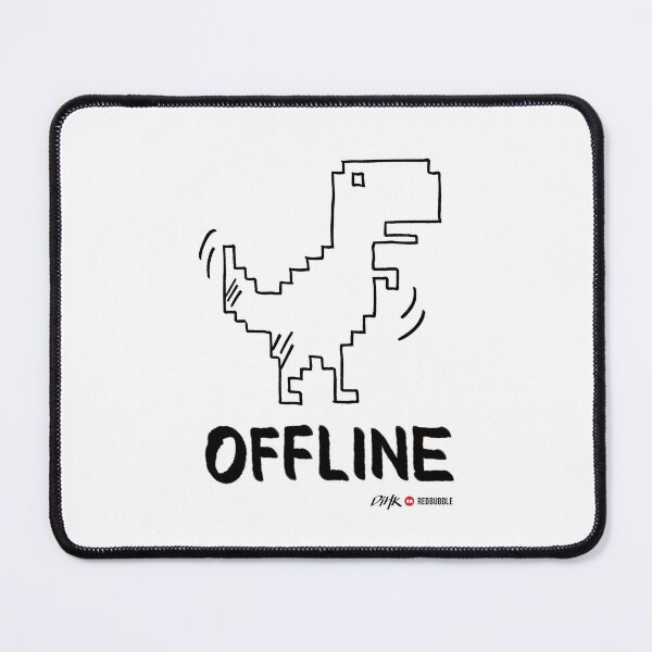 Item preview, Offline Dino (Light Background) designed and sold by DiHK.