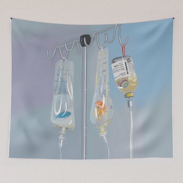 Item preview, Salt Water 1 designed and sold by MichellesMedArt.