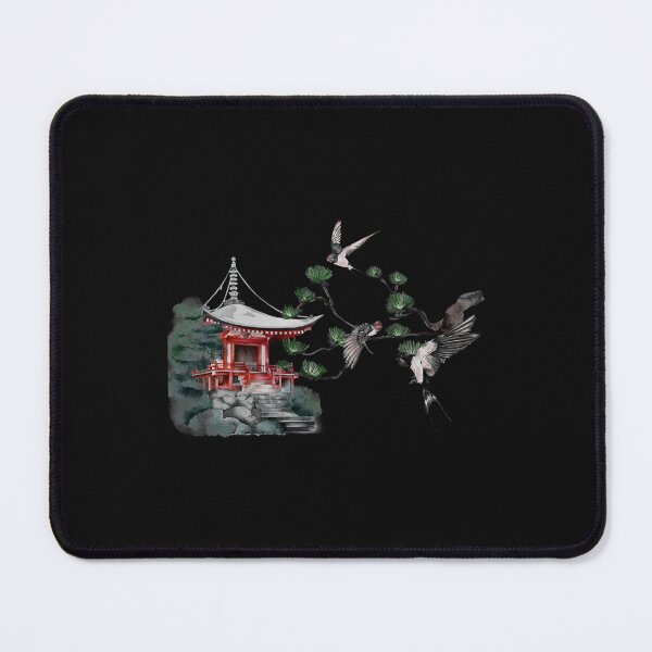 Item preview, Japanese Watercolor Temple designed and sold by Flemming Box.