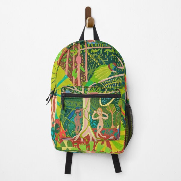 Item preview, Adam and Eve in the Rainforest Zionart Zion Levy Stewart designed and sold by Zion Levy Stewart.