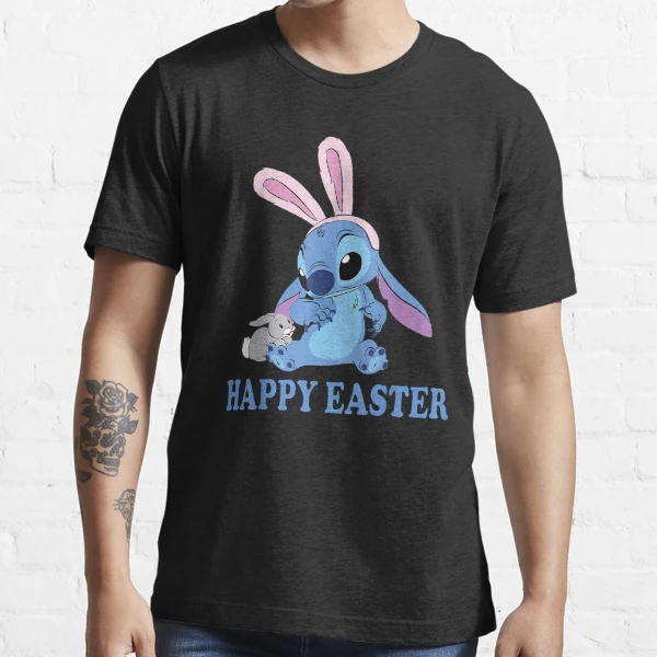 Stitch Happy Easter Lilo & Stitch Essential T-Shirt | Redbubble