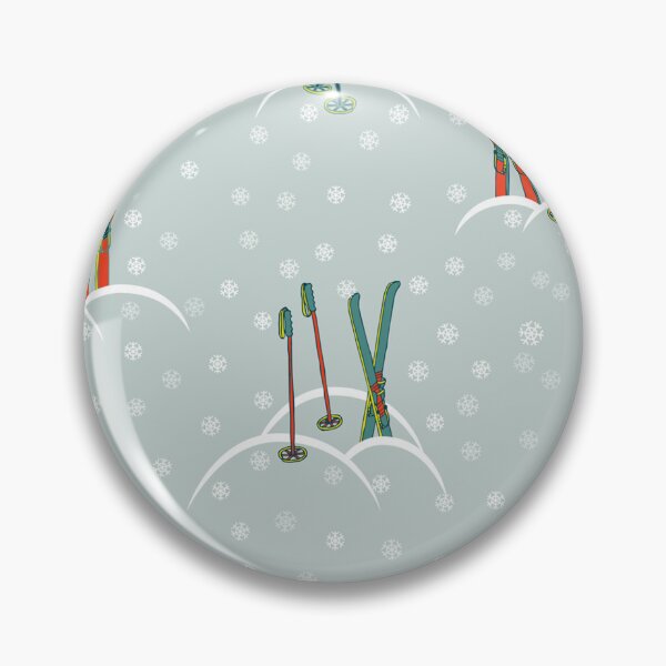 Item preview, Retro ski pattern snow designed and sold by AniyahDuBuque.