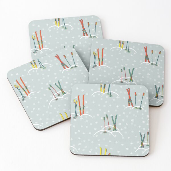 Item preview, Retro ski pattern snow designed and sold by AniyahDuBuque.